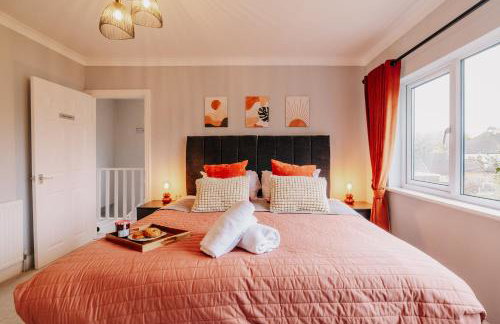 Modern 3-bed, Garden, Fast WiFi, Family, Contractors - Foto 14