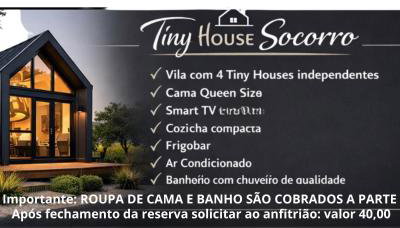 Tiny House Socorro - 4 mini casas independentes - Foto 3