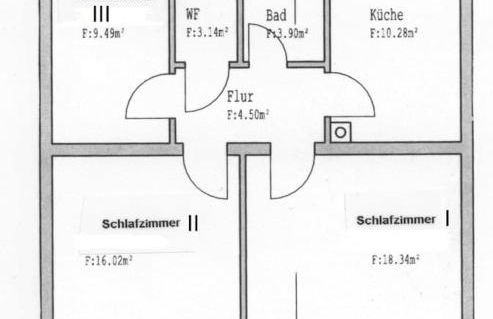 3 Zimmer Küche Bad - Monteurwohnung in ruhiger Lage - Foto 4