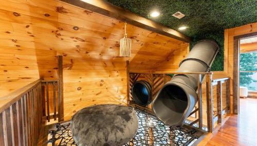 Big Time Hill Cabin with an indoor pool hot tub & great views - Foto 4