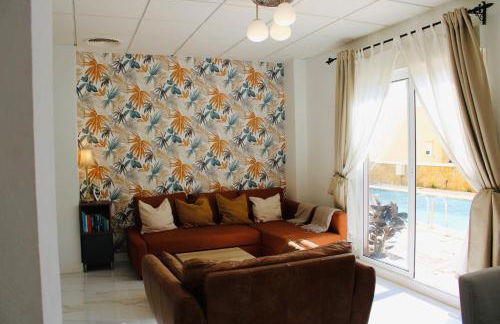 Villa Dahi Almerimar 10 Guest, Prive Pool, Prive Bar, BBQ, Sea Views - Foto 24