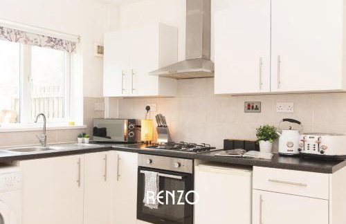 Beautiful and Modern 2-bed Home in Nottingham by Renzo, Free Wi-Fi, Ideal for Contractors - Foto 9