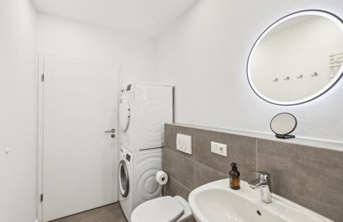 Apartment Kranich mit 3 Zimmern, top Infrastrukturlage HH Langenhorn, nähe Airport, Boxspringbetten und Arbeitsplätzen mit Glasfaser WLAN - Foto 24
