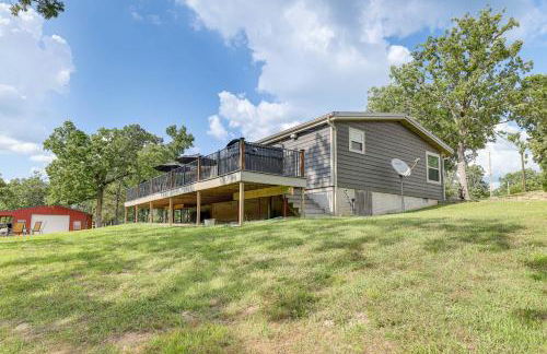 Outdoor Kitchen and Hot Tub Table Rock Lake House - Foto 26