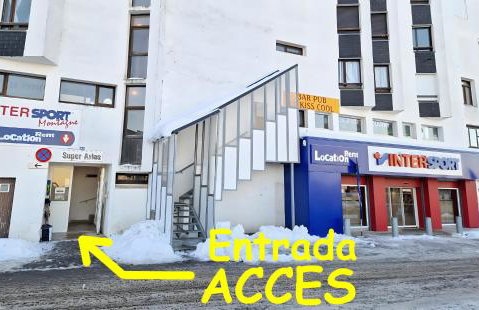 Studio Moderne Pied Des Pistes 4 p - Foto 11