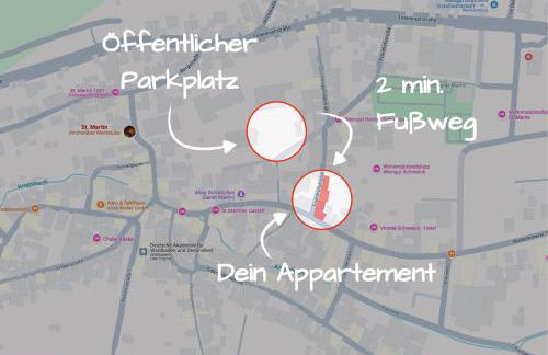 1-3 Personen - Fahrradgarage - Zentrum - Küche - WLAN - Klima - Foto 31