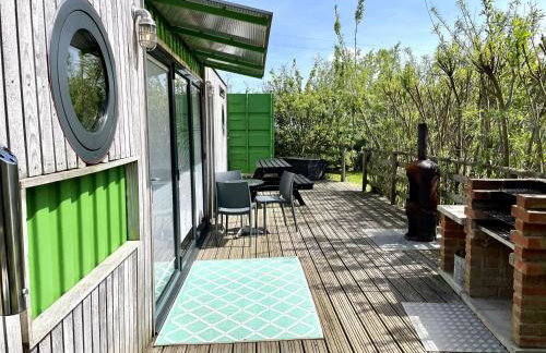 Green CargoPod at Lee Wick Farm Cottages & Glamping - Foto 4
