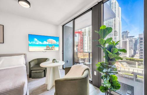 Casas Collection - Luxury High-Rise Condos - Downtown Miami - Pool & Gym - City & Ocean Views - Foto 23