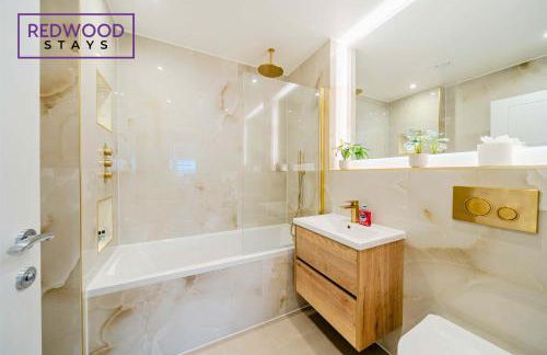 Brand New Premium Serviced Apartments, Free Parking, High-Speed WiFi By Redwood Stays - Foto 24