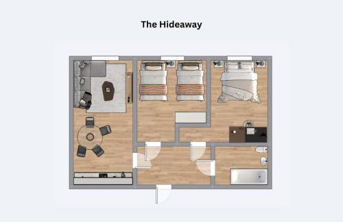 Contractor Accommodation Portsmouth Free Parking Sleeps 4 to 6 Ideal for Teams and Long Stays - Foto 34