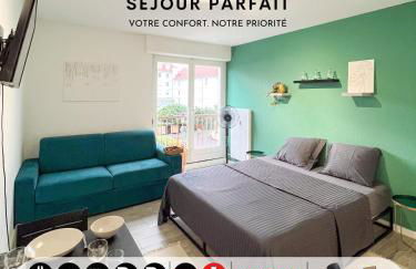 Studio Le Maréchal - Près frontière et Netflix - Foto 1