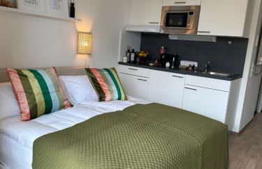 Komfortables, barrierefreies Appartement mit sonnigem Balkon in der Nähe von Flughafen und Messe 30 - Foto 6