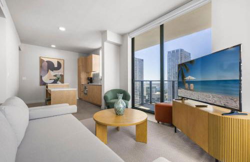 Modern Condo Steps from Bayside & Kaseya Center - Foto 9