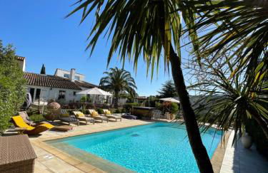Villa provençale, Golfe Saint Tropez, Climatisée 12 pers, 4 suites, Piscine chauffée, Hammam, Spa, Billard, Pétanque, Wifi professionnel haut débit - Foto 10
