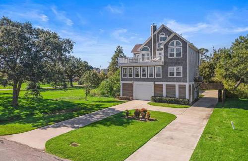 Stunning bayfront home with spacious deck and incredible Galveston Bay views - Foto 55