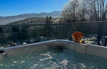 Kras-Resort Apartament 301 i 303 z widokiem na góry, prywatnym jacuzzi na tarasie i sauną - Foto 2