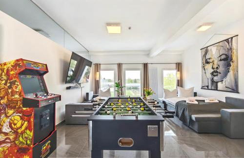 Loft für bis zu 12, Whirlpool, Infrarotsauna, Arcade-Spiele, Tischfußball, Wii - Foto 68