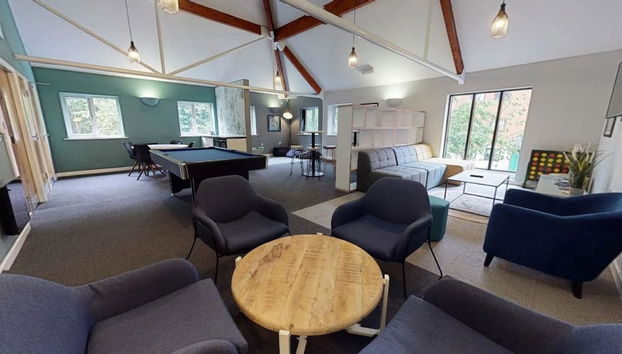 Sala de estar do lobby