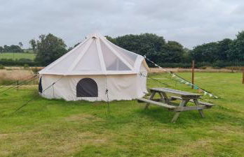 Cozy Hot Tent With Log Burner & Hot Tub Left Tent - Foto 9