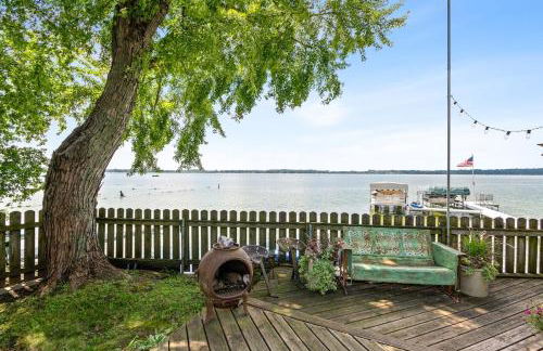 Waterfront On Rock Lake Firepit Fishing - Foto 5