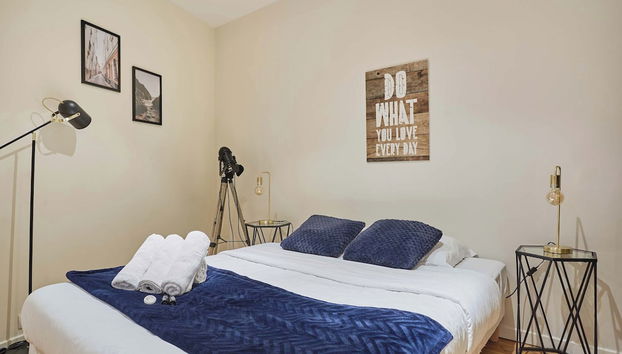 Superb Atypical Apartment Paris Center Le Marais - Foto 3, Habitación