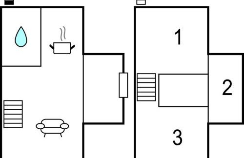 3 Bedroom Lovely Home In Nowe Warpno - Foto 33