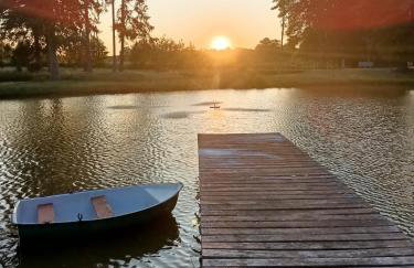 Domek nad stawem - Foto 19