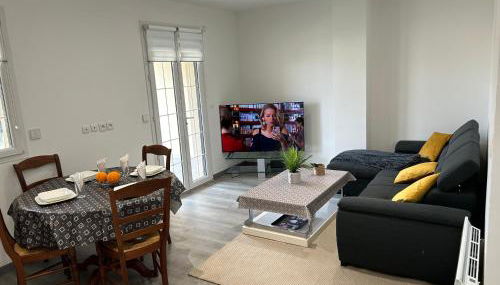 House with terrace près de l'Aéroport RoissyCDG - Tour Eiffel - Champs Elysée - Paris - Aéroville centre commercial - Parc Astérix - Disneyland Paris - Mer de sable - Châteaux de Chantilly et Ecouen - Parc des expositions Villepinte - Le Bourget - Foto 2