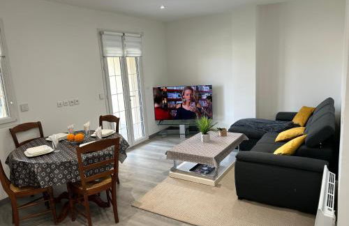 House with terrace près de l'Aéroport RoissyCDG - Tour Eiffel - Champs Elysée - Paris - Aéroville centre commercial - Parc Astérix - Disneyland Paris - Mer de sable - Châteaux de Chantilly et Ecouen - Parc des expositions Villepinte - Le Bourget - Foto 2