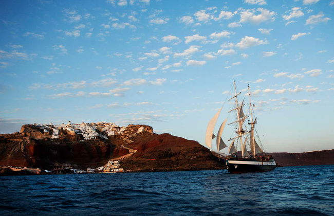 Santorini Sunset Cruise + Dinner - Photo 2