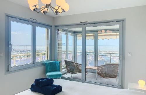 Horizon bleu vue mer dernier étage clim - Photo 24