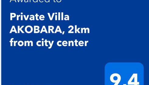 Private Villa AKOBARA, 2km from city center - Foto 4