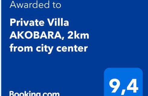 Private Villa AKOBARA, 2km from city center - Foto 4