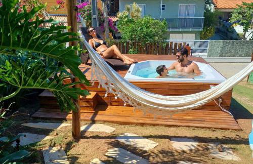 Casa brasileira frente mar com SPA e estacionamento - Foto 1