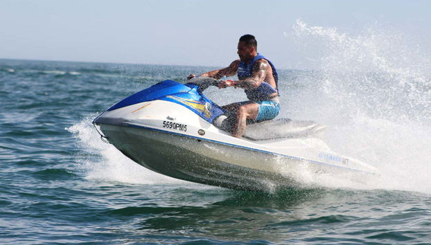 In moto d'acqua a Vilamoura