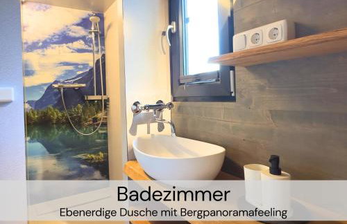 TinyHousebeiDresden mit Faßsauna spektakuläres winziges Häuschen auf Stelzen im Pferdeteich, Kaminofen, umlaufende Terrasse - Nähe Sächsische Schweiz - Von Juni - September Mindestmietzeit 1 Woche Sa-Sa - Foto 4