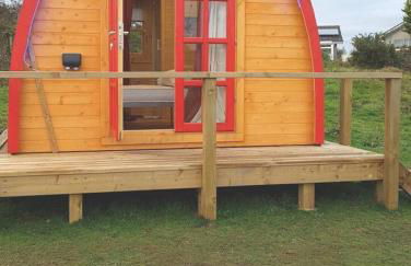 Glamping Pod in St Austell Sleeps 2 with Spa Pool - Foto 14