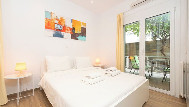 Spacious Peaceful Studio in Athens - Foto 3, Habitación