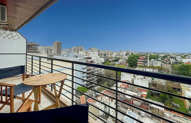 Cozy Studio on a High Floor With Panoramic Views in Villa Urquiza - Foto 10