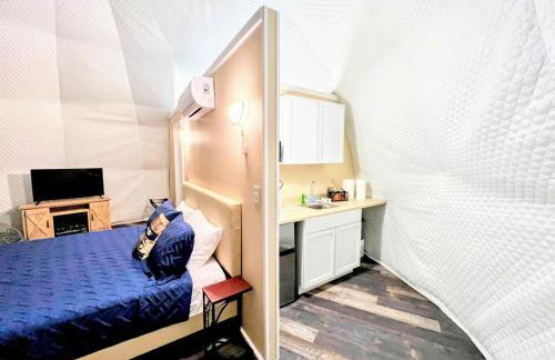 Best Texas Glamping in this Stunning Dome Rental in Rogers, Bell County - Foto 12