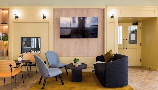 Zona de estar del vestíbulo