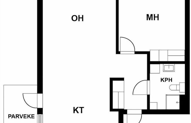 Spacious 1BR Apartment with Balcony in Downtown - Foto 2