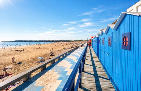 Résidence La Garenne à La Grande Plage, vue mer, piscine et parking privé, 6 personnes - Foto 21