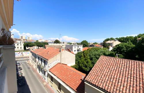 La Palmeraie T2, terrasse, clim, pkg, centre ville - Foto 14