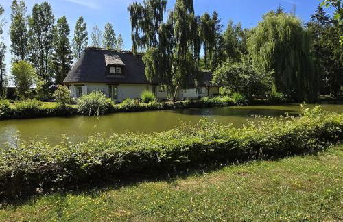 Chaumière entre rivière & champs, piscine privée - Foto 38