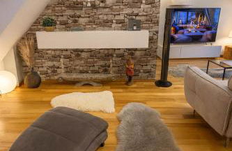 Zentrale Maisonette mit Büro & Parkplatz - Foto 3