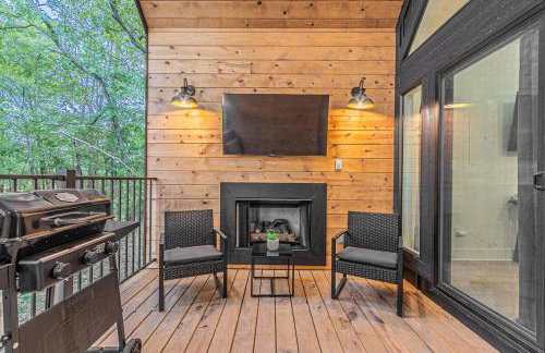 The Echo - Forest Romance with Sunken Hot Tub Underneath the Starlit Night - Foto 15