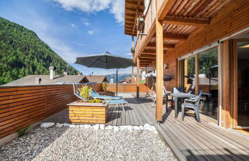 Pritscheshof Ferienwohnung Terrasse - Foto 1