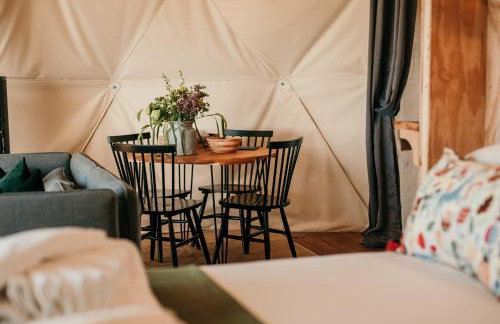 Dome Meadow 5 With Outdoor Tub At Tapnell Farm - Foto 21