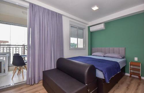 Apartamento Studio Novo Completo ao lado Metrô Giovanni - Foto 9